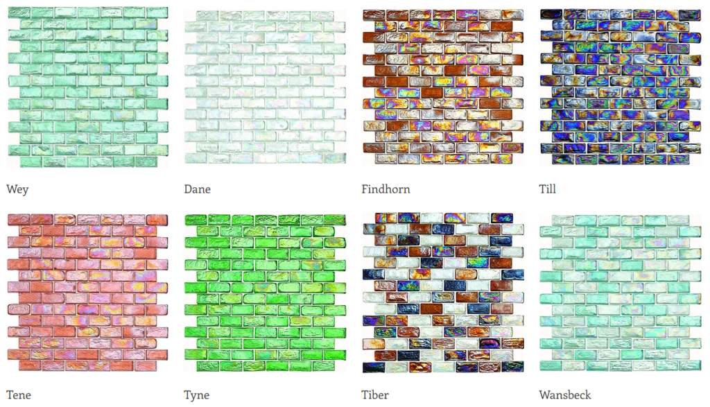 glass mosaics - avons brick